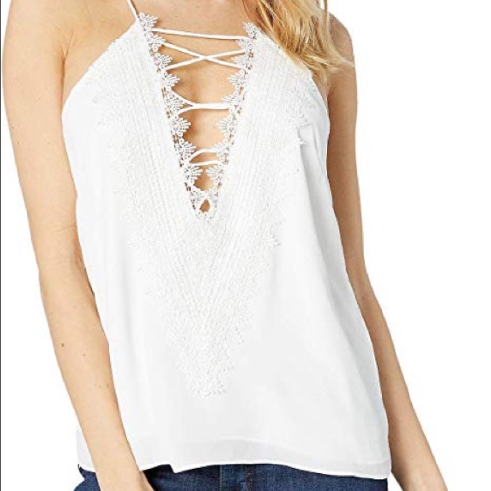 WAYF lace cami top